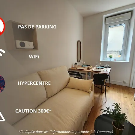 Le Cocon Du Chateau - Appt 4pers - Hypercentre Apartamento